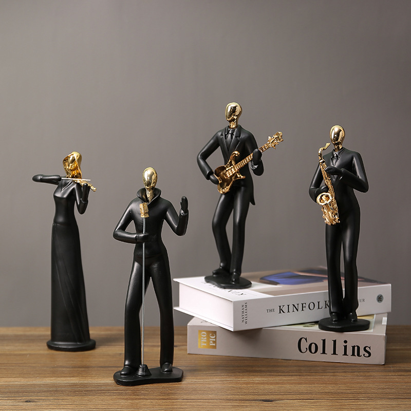 Xt Home Textiles - Figurines en résine pour Couple dansant