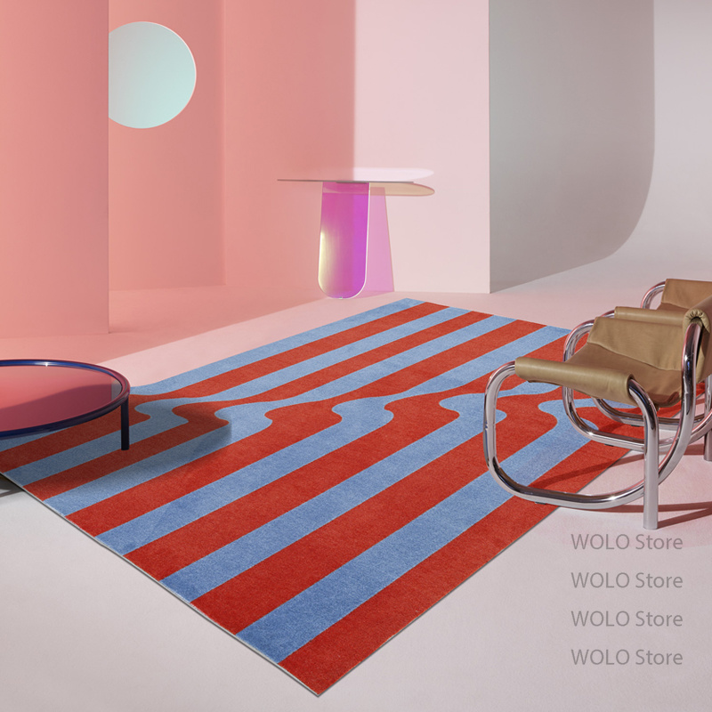 Home Textiles Plaid - Tapis Vintage de décoration nordique pour