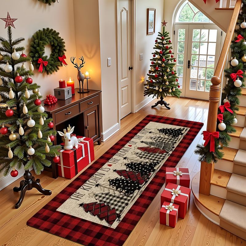 Home Textiles Plaid - Tapis de sol long à motif
