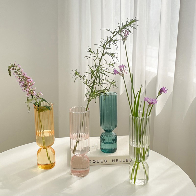 Vase en verre nordique pour la - Xt Home Textiles avis et prix