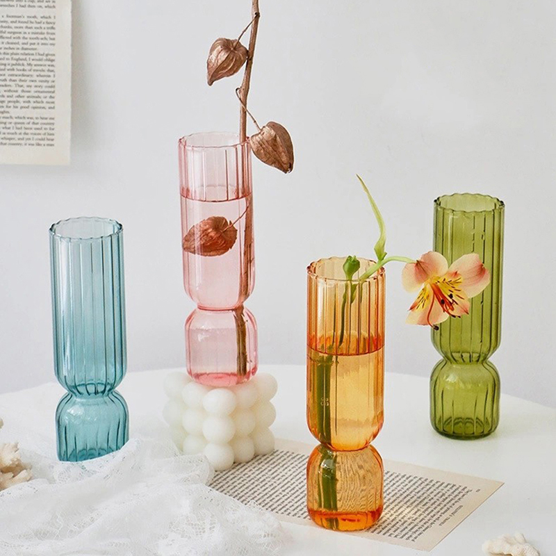 Vase en verre nordique pour la - Xt Home Textiles avis et prix
