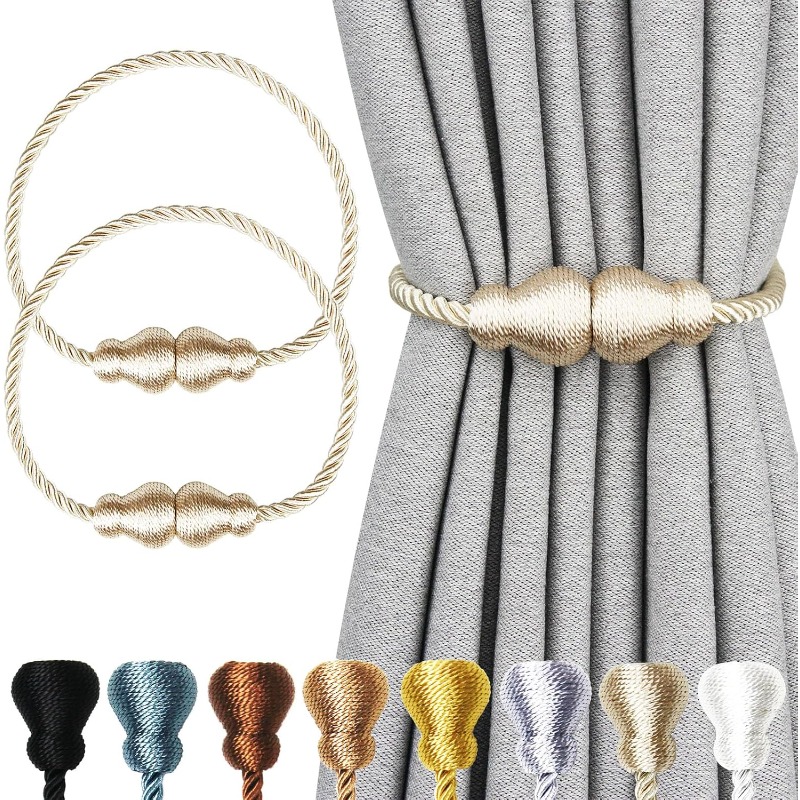 Embrasses de rideaux magnétiqu - Xt Home Textiles avis et prix