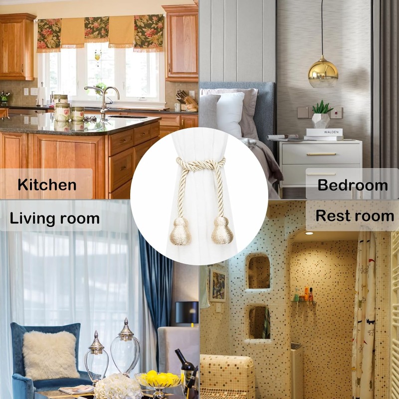 Embrasses de rideaux magnétiqu - Xt Home Textiles avis et prix