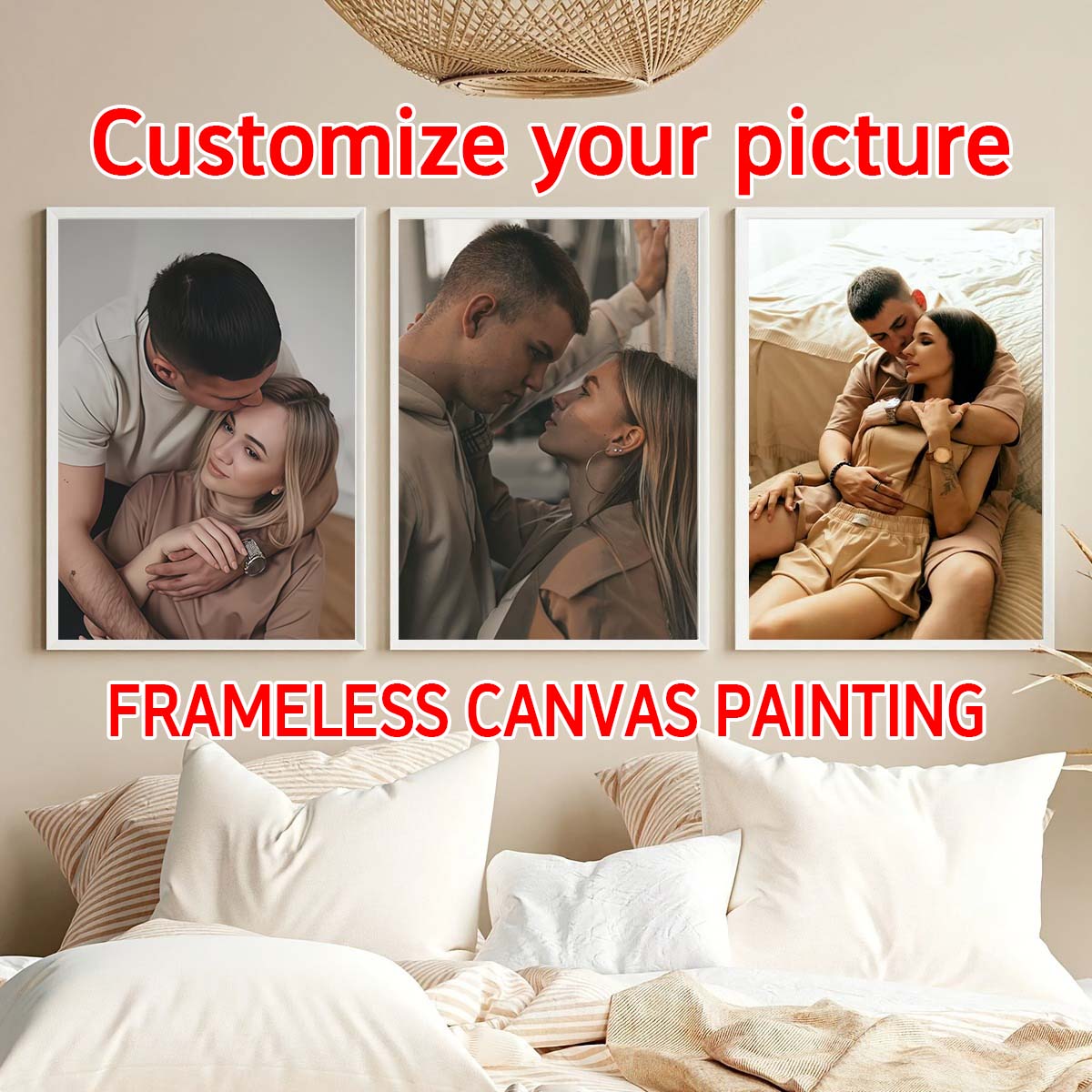Triptyque - Peinture à l'huile - Home Textiles Usa avis et prix
