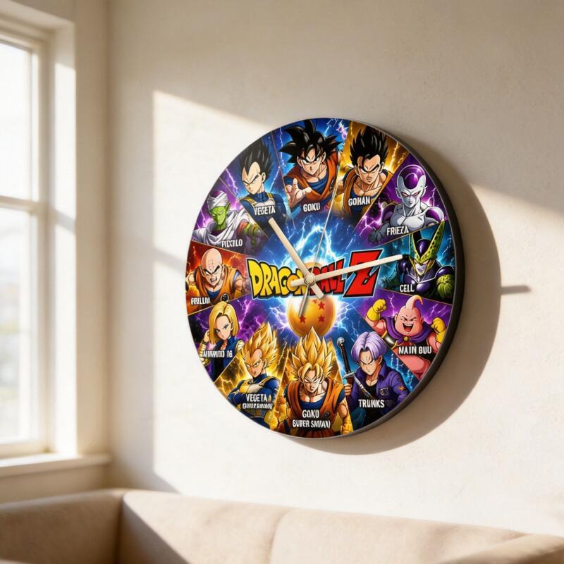 Horloge murale ronde Dragon Ba - Xt Home Textiles avis et prix