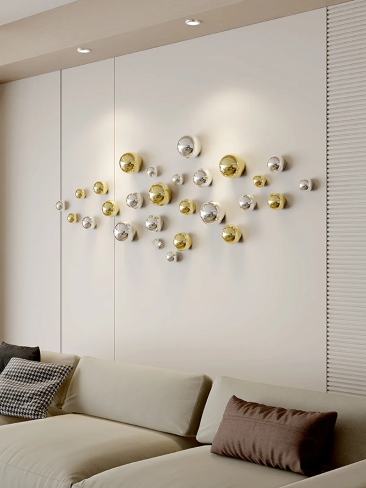 Boule Décorative en Acier Inox - Xt Home Textiles avis et prix