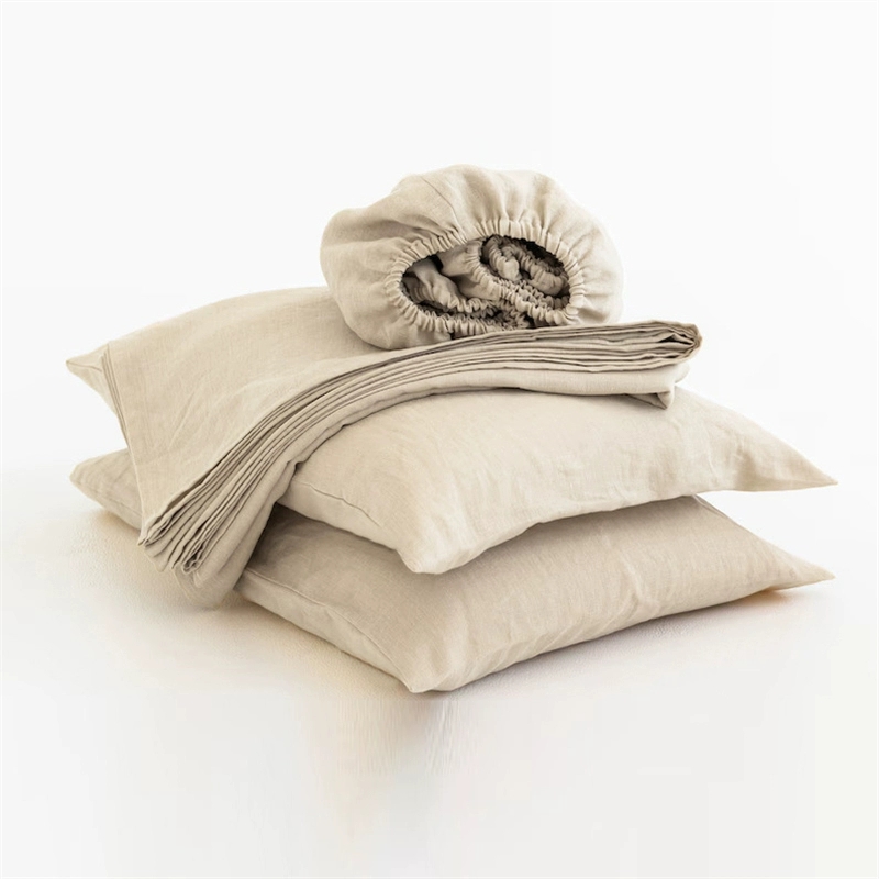 Draps de lit 100% lin doux, en - Fitted Sheet Deep avis et prix