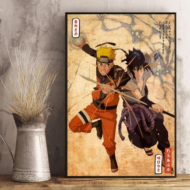 Affiche d'anime japonais NarAA - Xt Home Textiles avis et prix