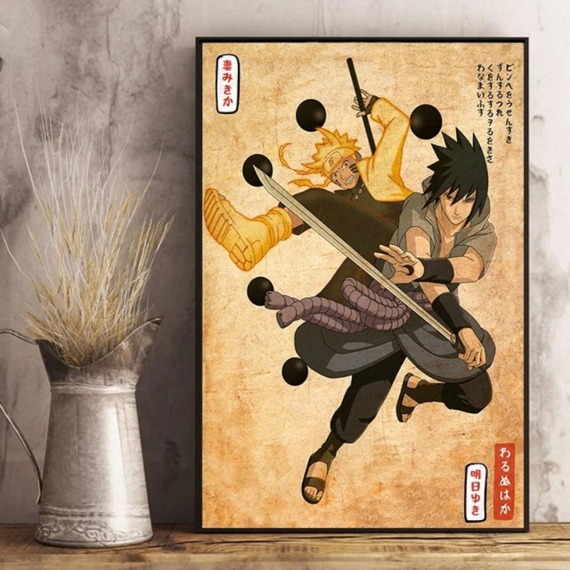 Affiche d'anime japonais NarAA - Xt Home Textiles avis et prix