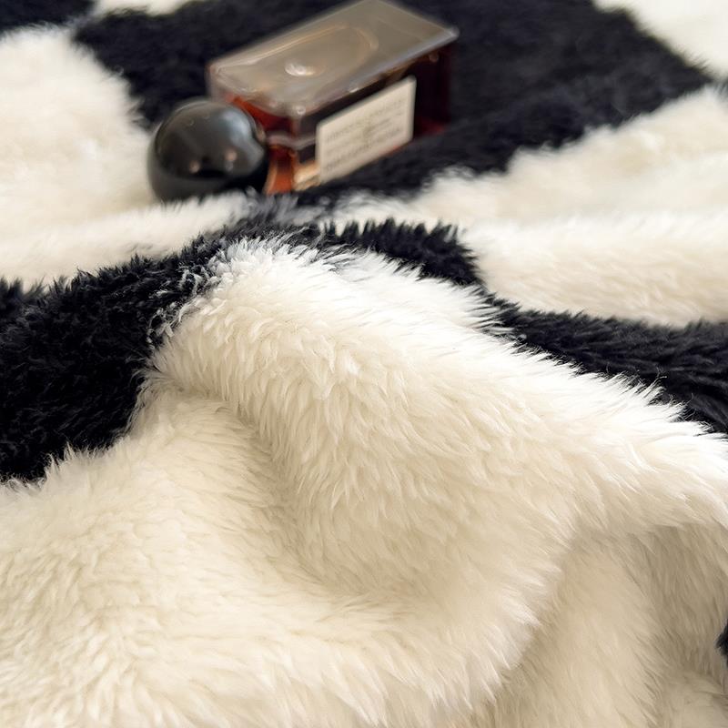 Couverture en flanelle chaude  - Home Textiles Plaid avis et prix