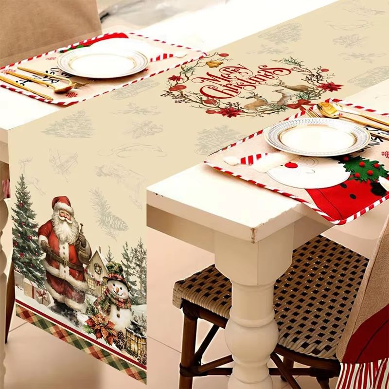 VIKAMA Chemin de table de Noël - Home Textiles Plaid avis et prix