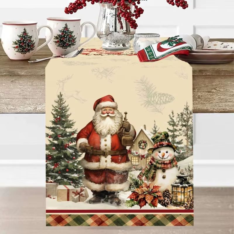VIKAMA Chemin de table de Noël - Home Textiles Plaid avis et prix