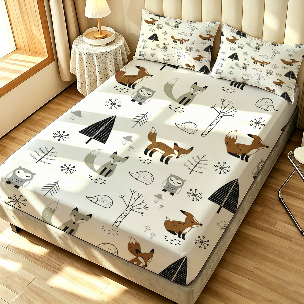 Ensemble de 3 pièces de draps- - Fitted Sheet Deep avis et prix