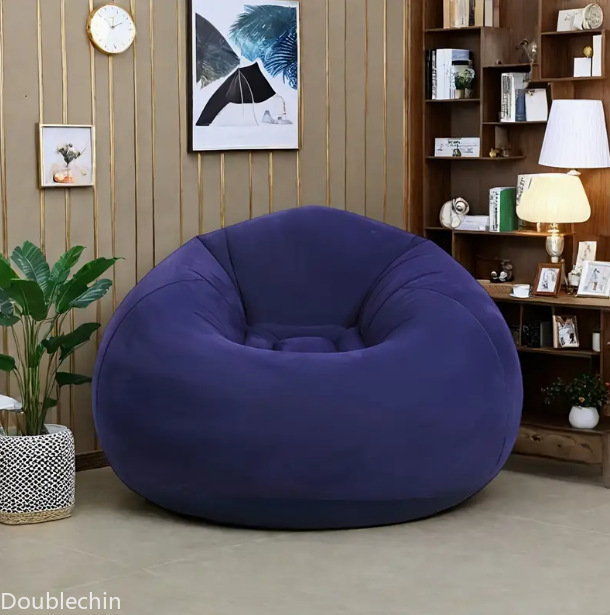 Fauteuil gonflable floqué indi - Floor Cushion Pouf avis et prix